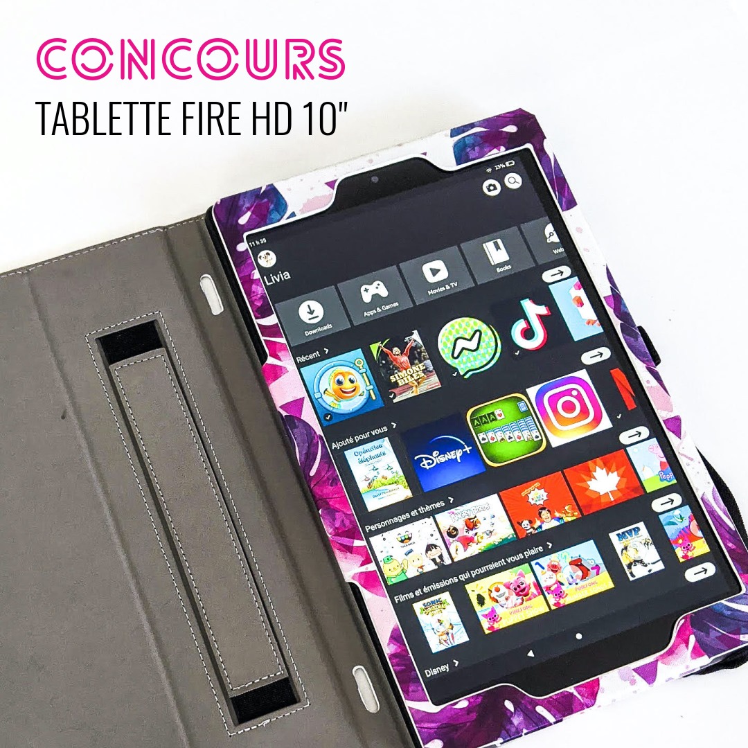 Gagnez une tablette Amazon Fire HD 10 - Concours du Québec